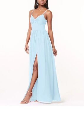 Zeya Azazie dress sky blue